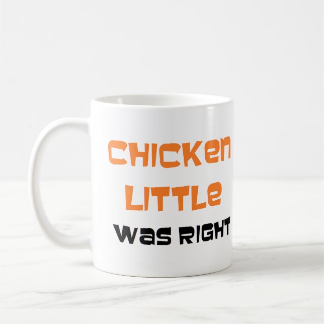 Mug poulet little avait raison (Gauche)
