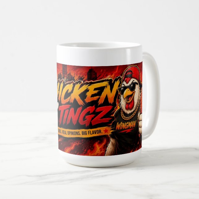 Mug poulet N' tingz (Devant droit)