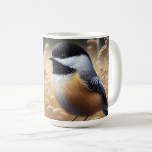 Mug Poulet perché sur la clôture