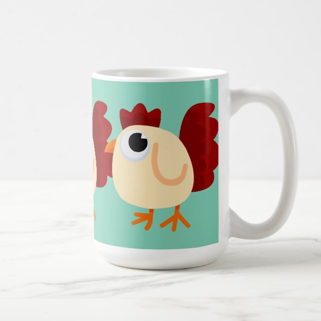 Mug Poulet peu (Droite)
