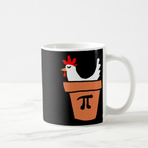 Mug Poulet Pot Pie Drôle Math Amant Pun Pi Day Étudian