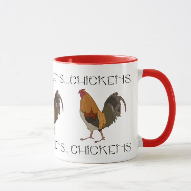 Mug Poulets de poulets de poulets (Droite)