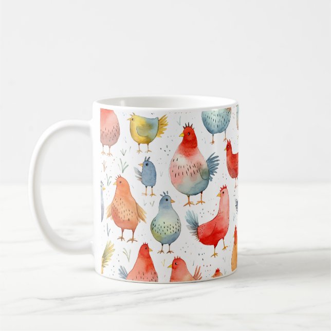 Mug Poulets d'élevage (Gauche)