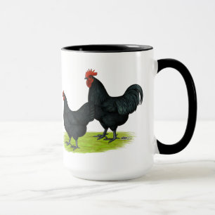 Mug Poulets noirs d'Australorp