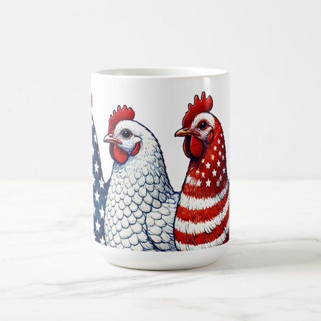 Mug Poulets patriotiques (Centre)
