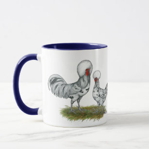 Mug Poulets polonais d'éclaboussure