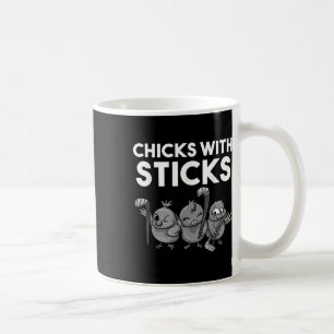 Mug Poulettes Drôles Avec Des Bâtons Cadeau Pour Fille