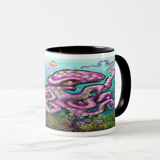 Mug poulpe (Devant droit)