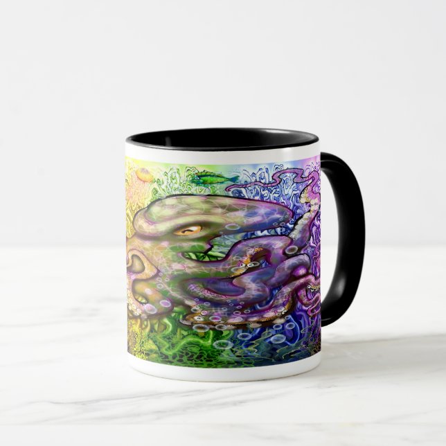 Mug poulpe (Devant droit)