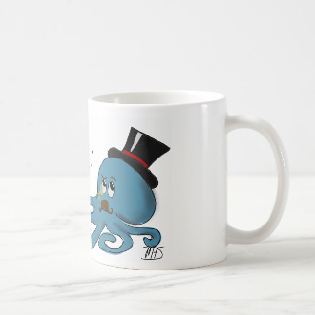 Mug Poulpe de fantaisie (Droite)