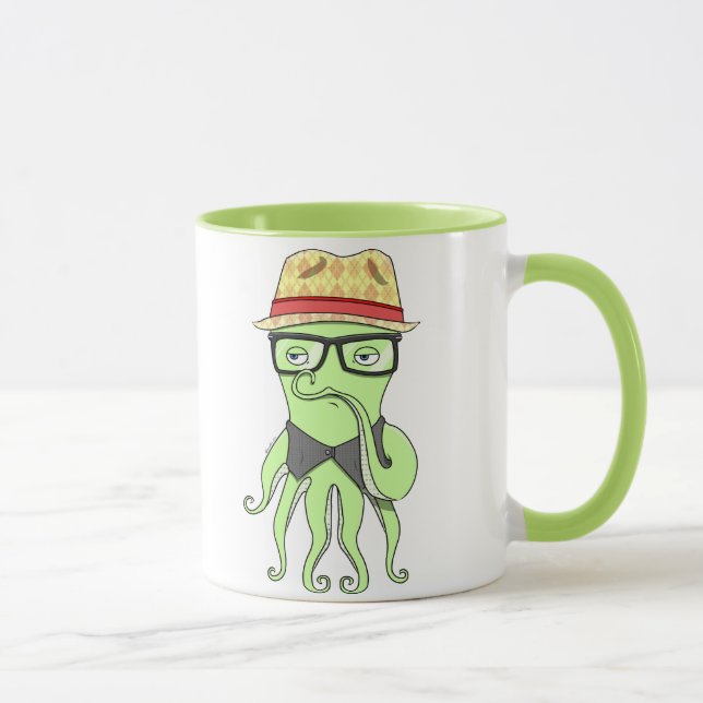 Mug Poulpe de hippie (Droite)