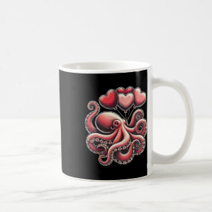 Mug Poulpe de la Saint-Valentin avec cœur Lloons Poulp
