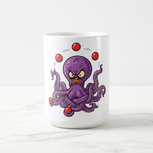 Mug Poulpe jongleur en colère