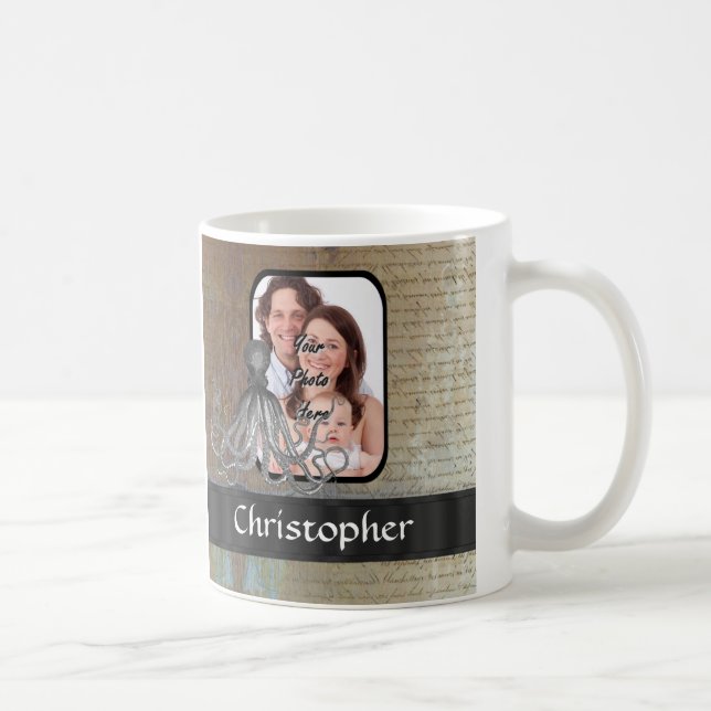 Mug poulpe vintage de Kraken (Droite)