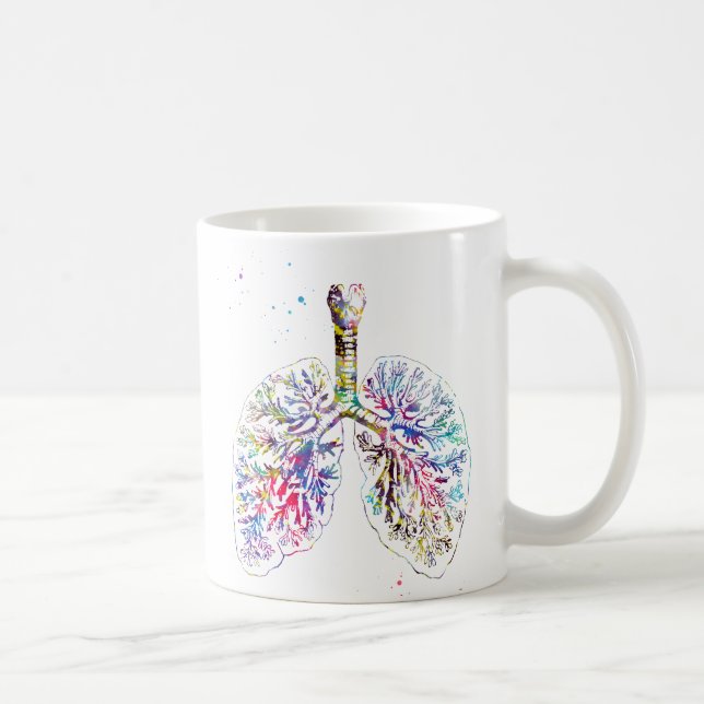 Mug Poumons anatomiques (Droite)