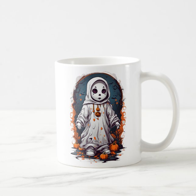 Mug Poupée d'Halloween effrayante (Droite)