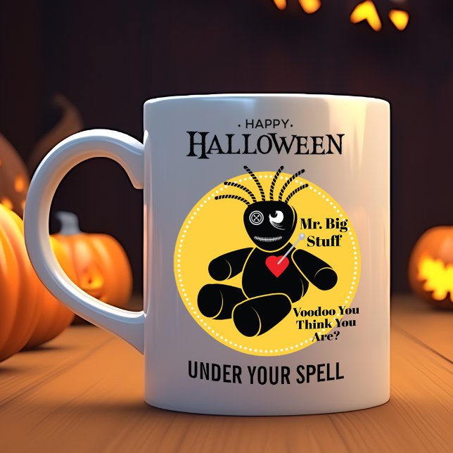 Mug Poupée Vaudou Effrayante Halloween (Créateur téléchargé)