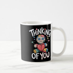Mug Poupée vaudou Mignon Humour noir Amour Sarcasme Ma