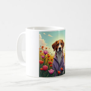 Mug Poupée violette en fleur