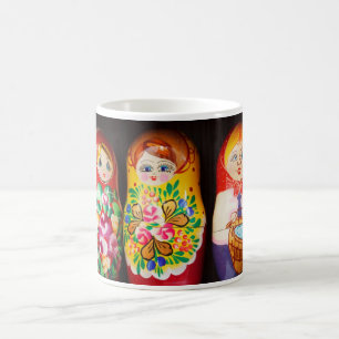 Mug Poupées colorées Matryoshka