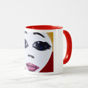 Mug Poupées face Musique