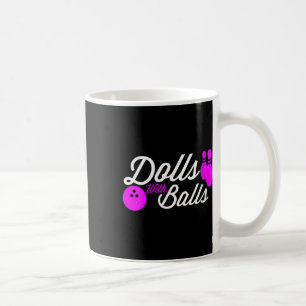 Mug Poupées Filles Avec Boules Citation Drôle Pour Fil