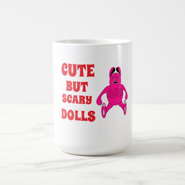 Mug Poupées mignonnes mais effrayantes (Centre)