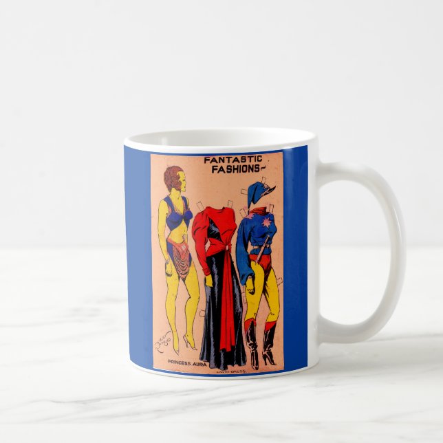 Mug Poupées papier Princess Aura des années 1930 Flash (Droite)