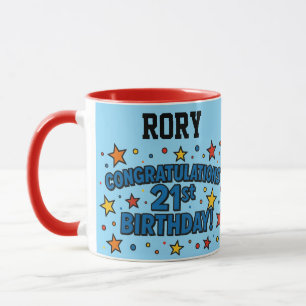 Mug pour 21 ans