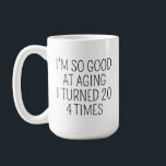 Mug pour 80e anniversaire, Cadeau 80 ans, 80 ans<br><div class="desc">Mug 80e anniversaire,  Cadeau pour 80 ans,  Cadeau fête 80 ans,  Tasse drôle 80 ans,  Joyeux 80e anniversaire,  Hommes Femmes,  1943</div>