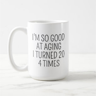 Mug pour 80e anniversaire, Cadeau 80 ans, 80 ans