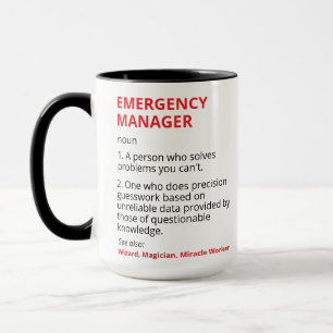 Mug pour Administrateur de crise pour Cadeaux d'Ad