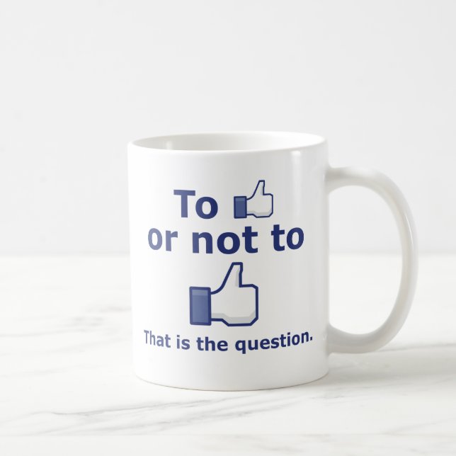 Mug Pour aimer ou ne pas aimer (Droite)