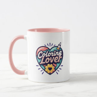 Mug pour amateur de coloriage – Cadeau personnalis