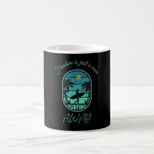 Mug pour amoureux du surf