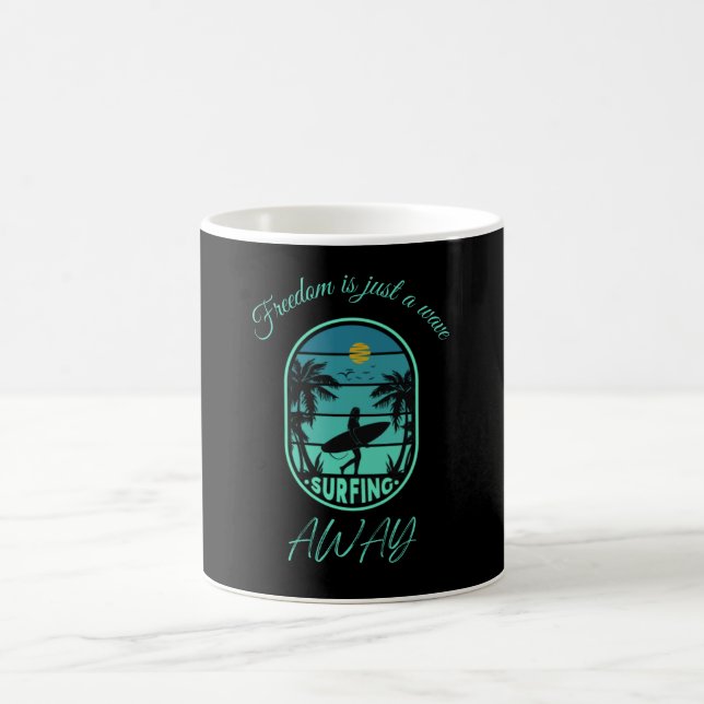 Mug pour amoureux du surf (Centre)