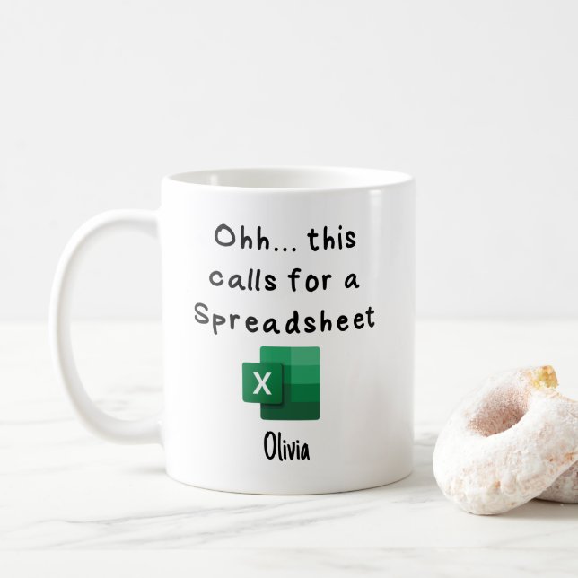 Mug Pour cela, il est nécessaire d'avoir une feuille d (Avec donut)