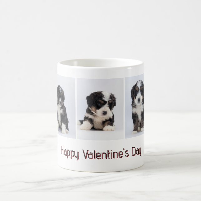 Mug pour chien de la Saint-Valentin – Ajoutez les  (Centre)