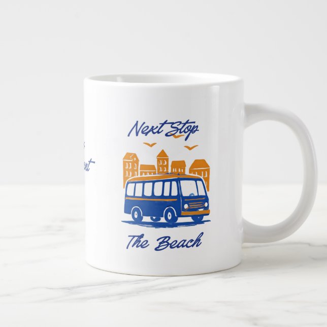 Mug pour conducteur de bus à la retraite – Cadeau  (Droite)