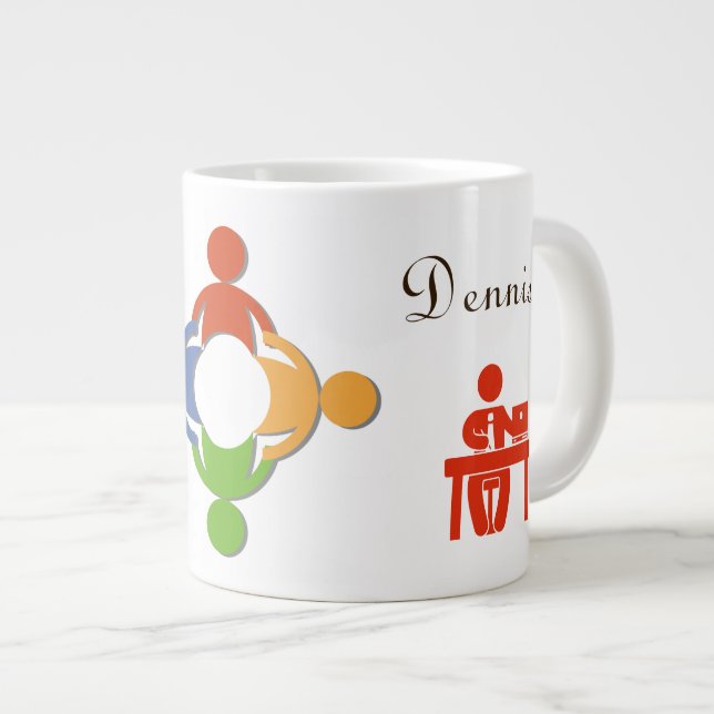 Mug Pour Conseillers/Travailleur Social (Devant droit)