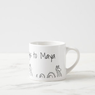Mug pour enfant personnalisé - Monstre du Loch Nes