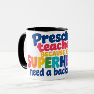 Mug pour Enseignants Parce que même Mug pour Ensei
