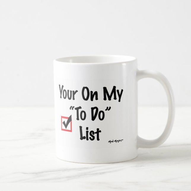 Mug Pour faire la liste (Droite)