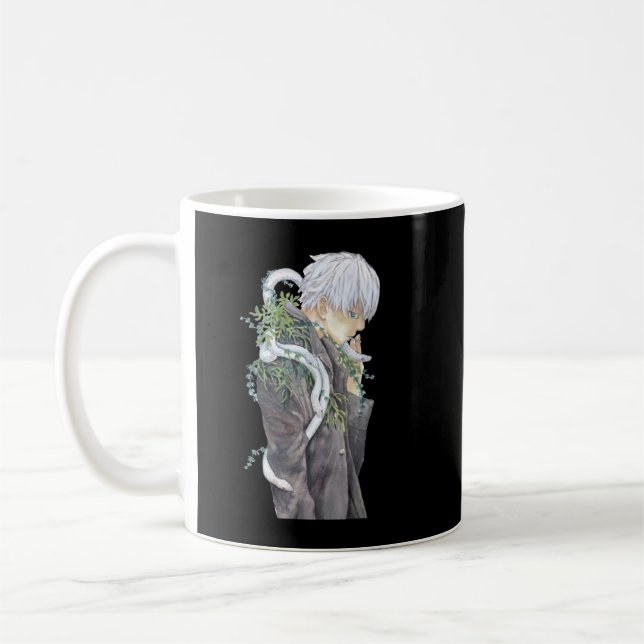 Mug Pour Hommes Femmes Japonais Mushishi Manga Cadeaux (Gauche)