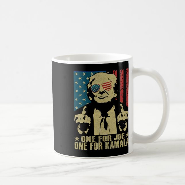 Mug Pour Joe One Pour Kamala Funny Trump 2024 (Droite)