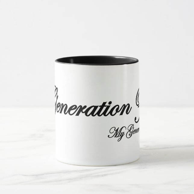Mug pour la génération Z (Centre)