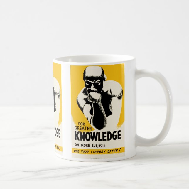 Mug Pour la plus grande connaissance (Droite)