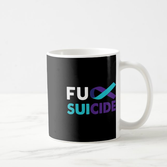 Mug Pour la prise de conscience du suicide Shirt Suppo (Droite)