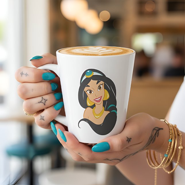 Mug pour Latte au Jasmin (Créateur téléchargé)