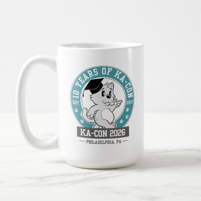 Mug pour le 10e anniversaire de KACON (Gauche)